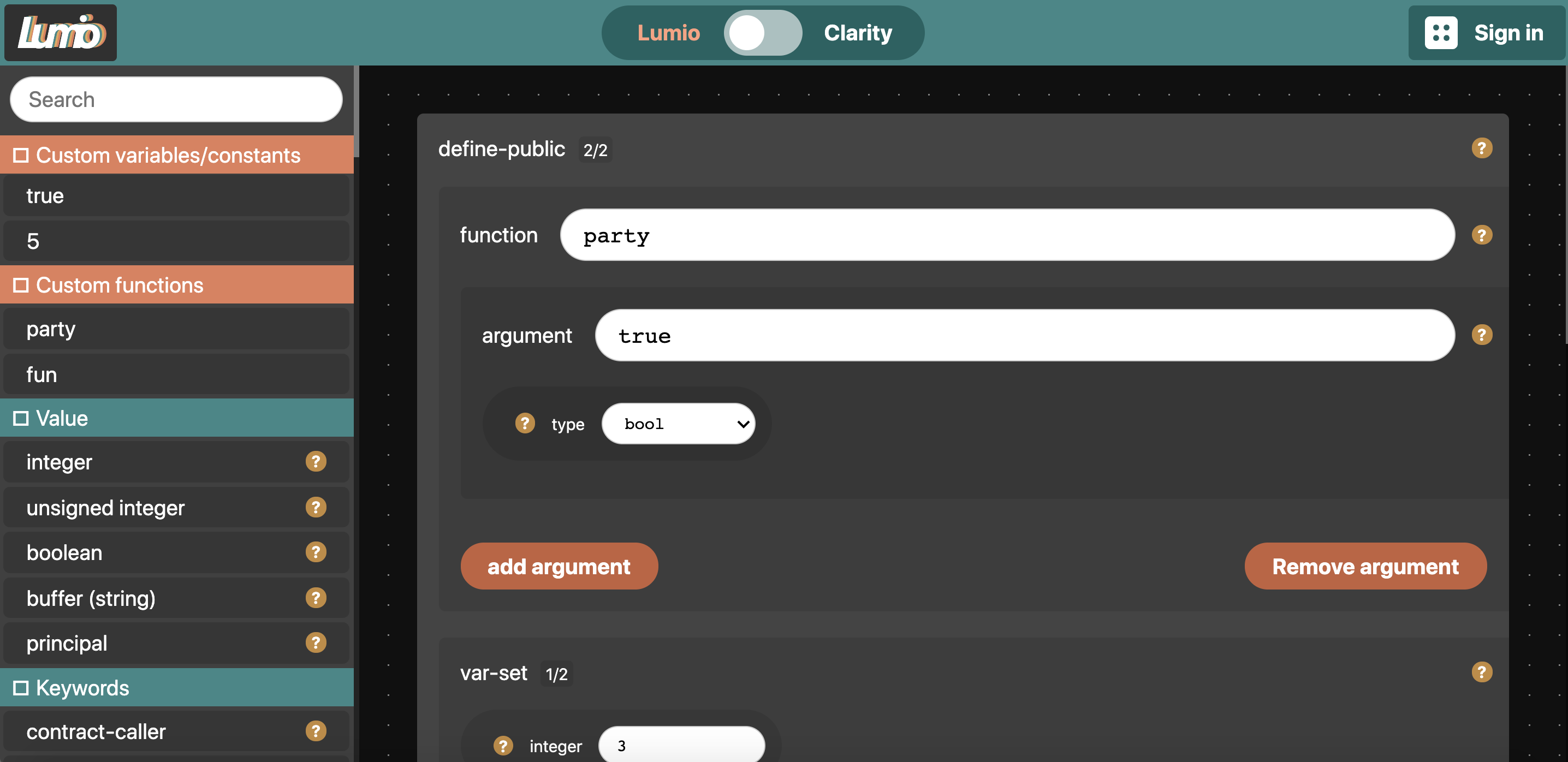 Lumio Visual Clarity Editor