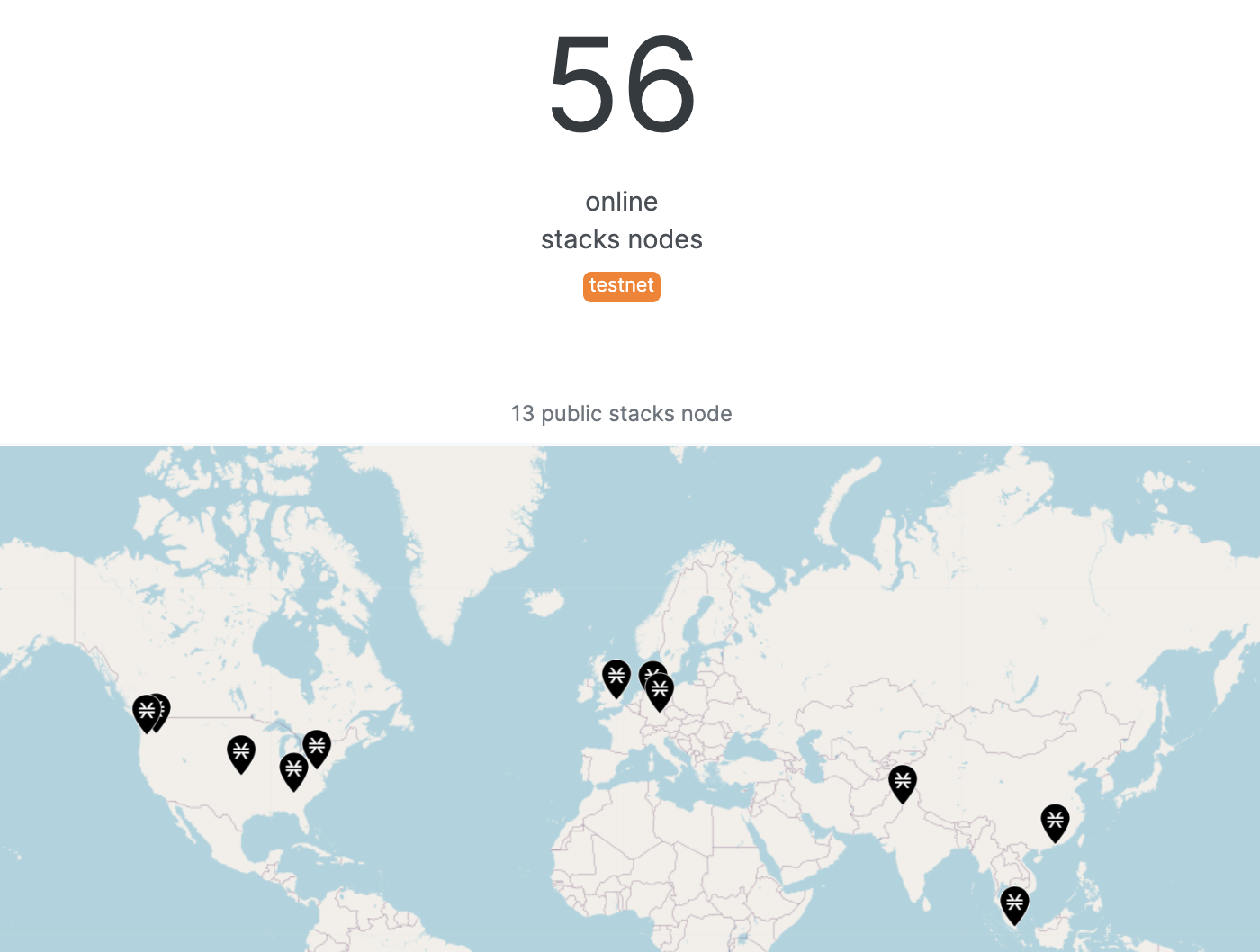 STX Node Map